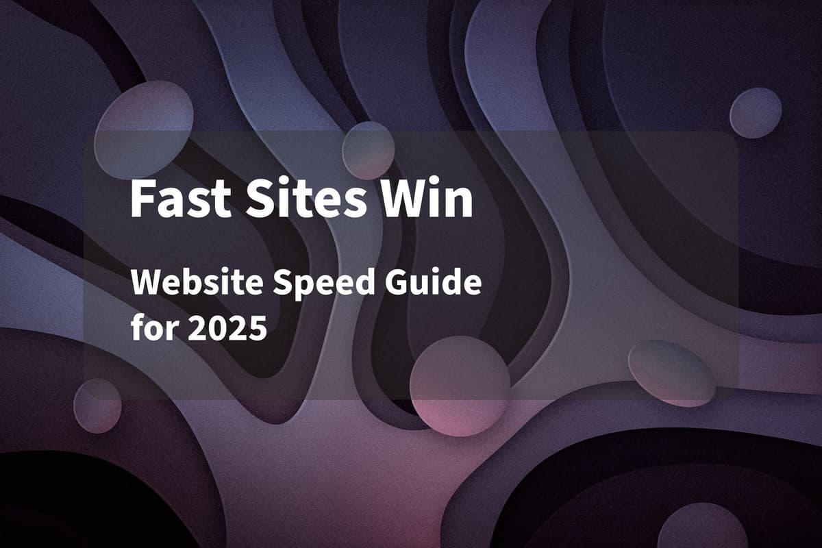 How to Optimise Your Website for Speed in 2025